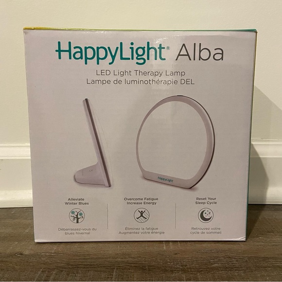 Verilux Happy Light Alba LED Light Therapy Lamp NEW
